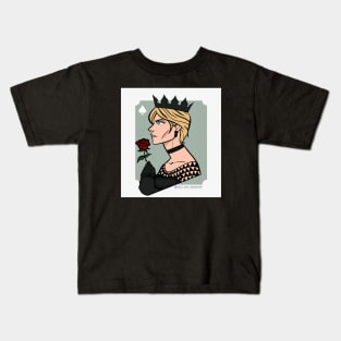 Queen Of Spades Kids T-Shirt